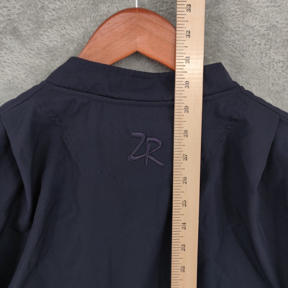 Zero Restriction Pullover Jacket Mens XL Blue Golf Windbreaker Super Light - Picture 13 of 14